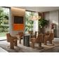 Casabianca Home Brenda Arm Chair in Cinnamon Brown, , large