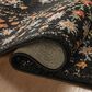 Rifle Paper Co Laurel Eleanor 2"8" x 4" Black Area Rug, , large