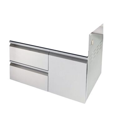 Roth Distributing Grill Cart for 36" Wolf Grill in Stainless Steel, , large