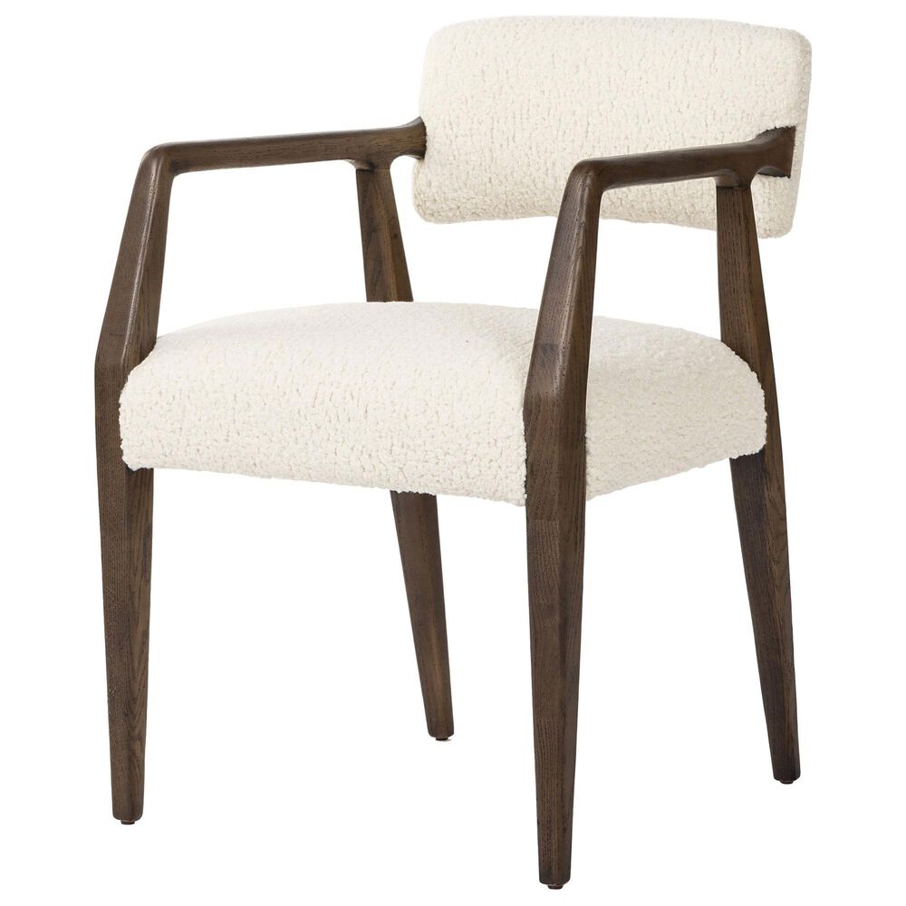 Four Hands Tyler Arm Chair in Distressed Oak, , large