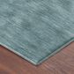 Dalyn Rug Company Soft Essentials Solid Teal 8" x 10" Area Rug, , large
