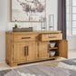 Signature Design Havonplane Dining Server in Distressed Light Brown, , large