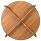 Furniture of America Elovier Coffee Table with Open Shelf in Walnut and Black, , large