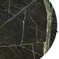 Slatehouse Luma Round Cocktail Table in Black and Dark Green, , large