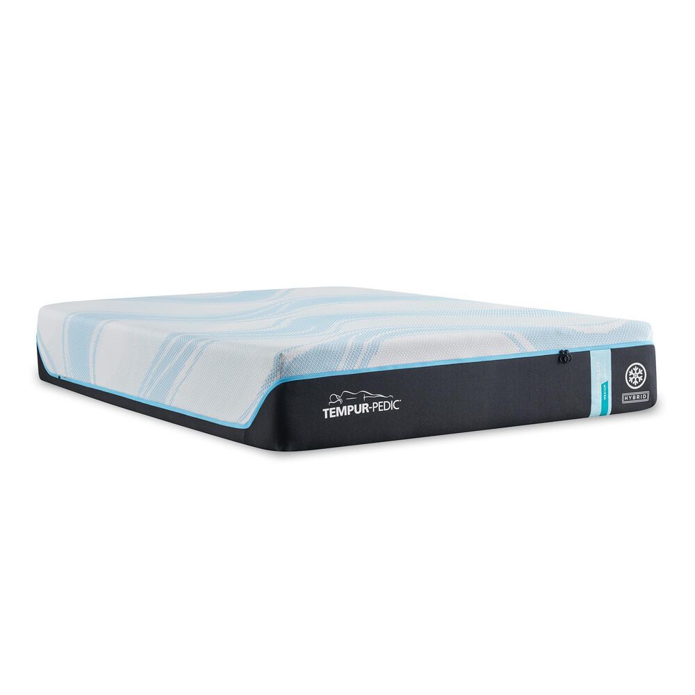 Tempur-Pedic ProBreeze 2.0 Medium Hybrid King Mattress with Low Profile Box Spring, , large