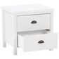 CorLiving Boston Nightstand in White, , large
