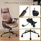 HOMLUX High Back Ergonomic Office Chair with Suede Leather in Dark Brown, , large