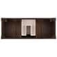 James Martin Vanities Brookfield 60" Single Bathroom Vanity in Burnished Mahogany with Single Hole 3 cm White Zeus Quartz Top and Rectangular Sink, , large