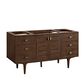 James Martin Amberly 60" Single Bathroom Vanity in Mid-Century Walnut, , large