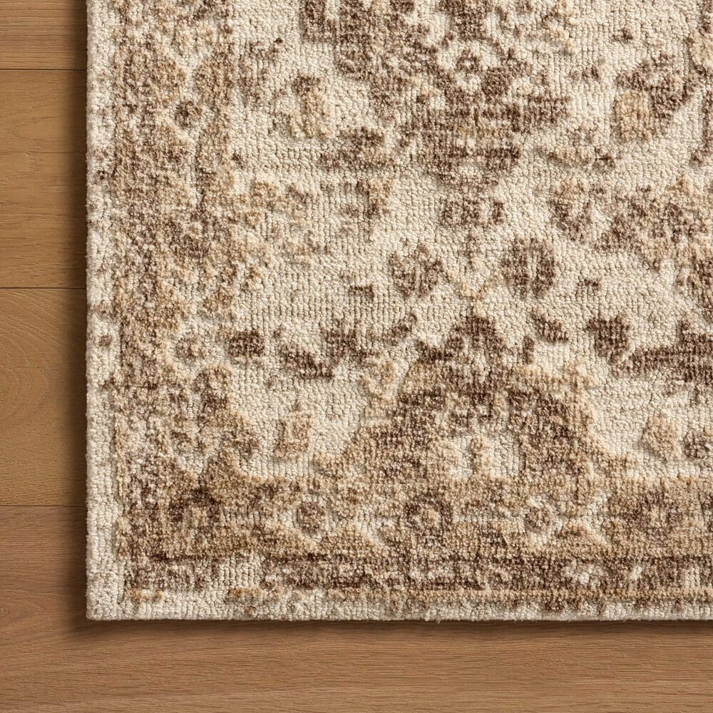 Loloi Percival Ivory and Natural 2&#39;6&quot; x 7&#39;6&quot; Runner, , large