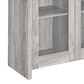 Pacific Landing 2-Door Tall Cabinet in Grey Driftwood, , large
