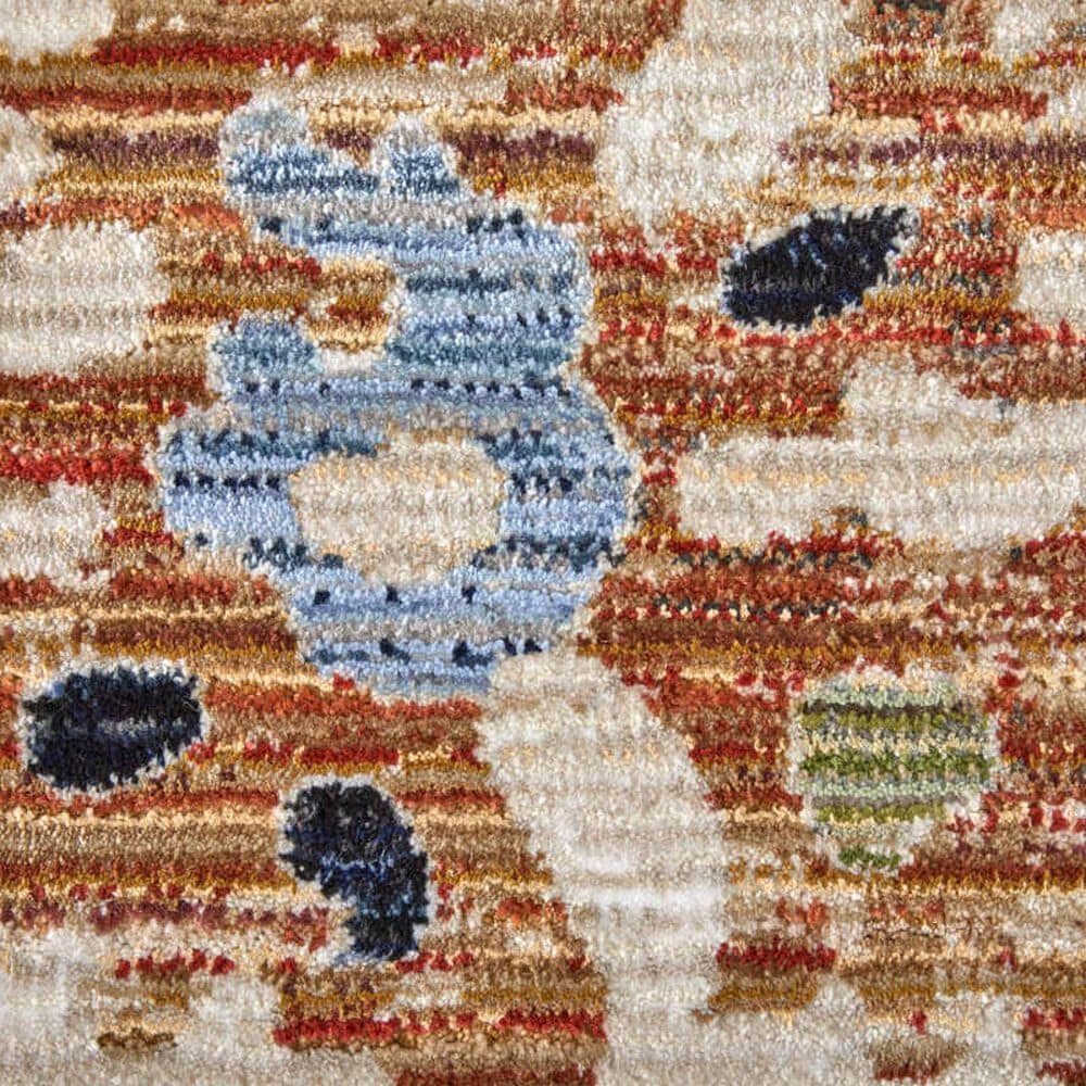 Feizy Melrose 7&#39;10&quot; x 10&#39;3&quot; Ivory and Multicolor Area Rug, , large