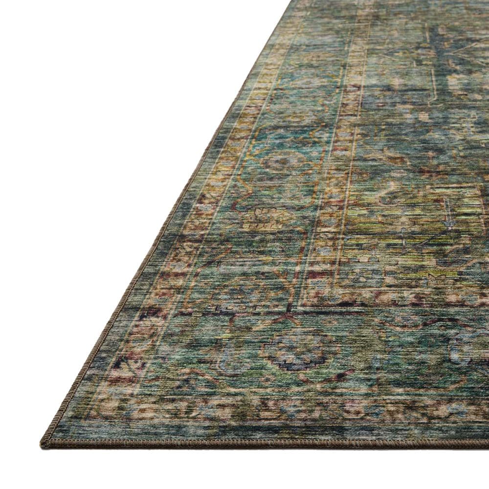 Loloi II Anniston Lagoon and Multicolor 2&#39; x 5&#39; Runner, , large