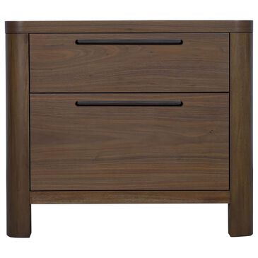 Urban Home Totes 2-Drawer Nightstand in English Walnut, , large