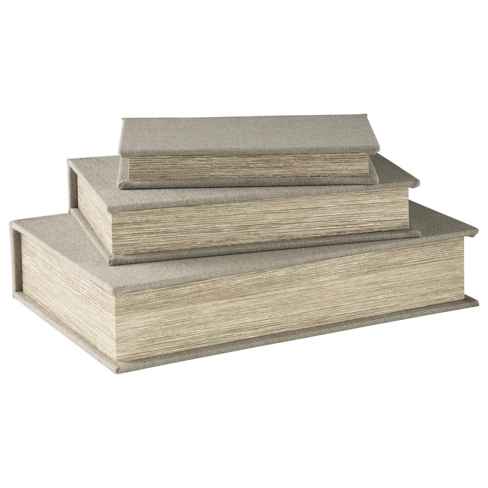Ashley Jolina Decorative Box in Linen &#40;Set of 3&#41;, , large