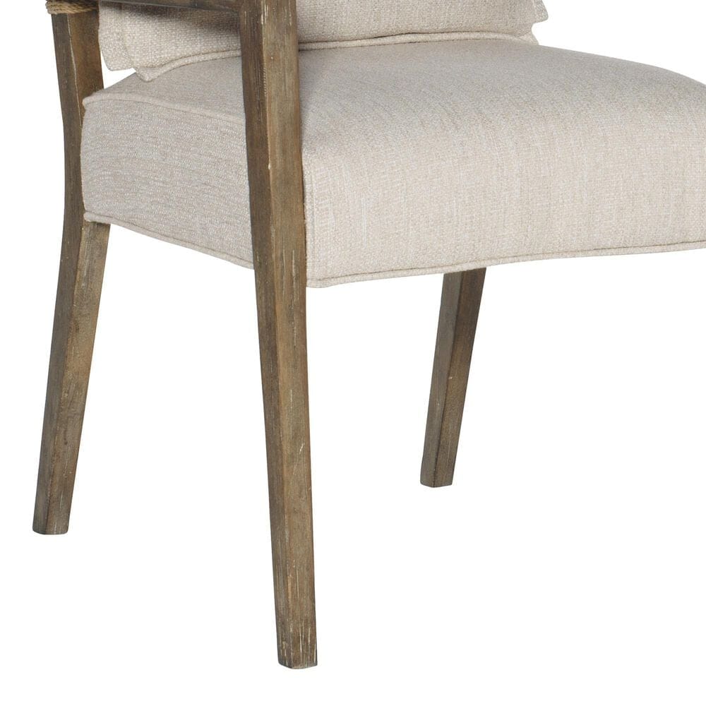 Hooker Furniture Sundance Woven Back Arm Chair in Cliffside &#40;Set of 2&#41;, , large