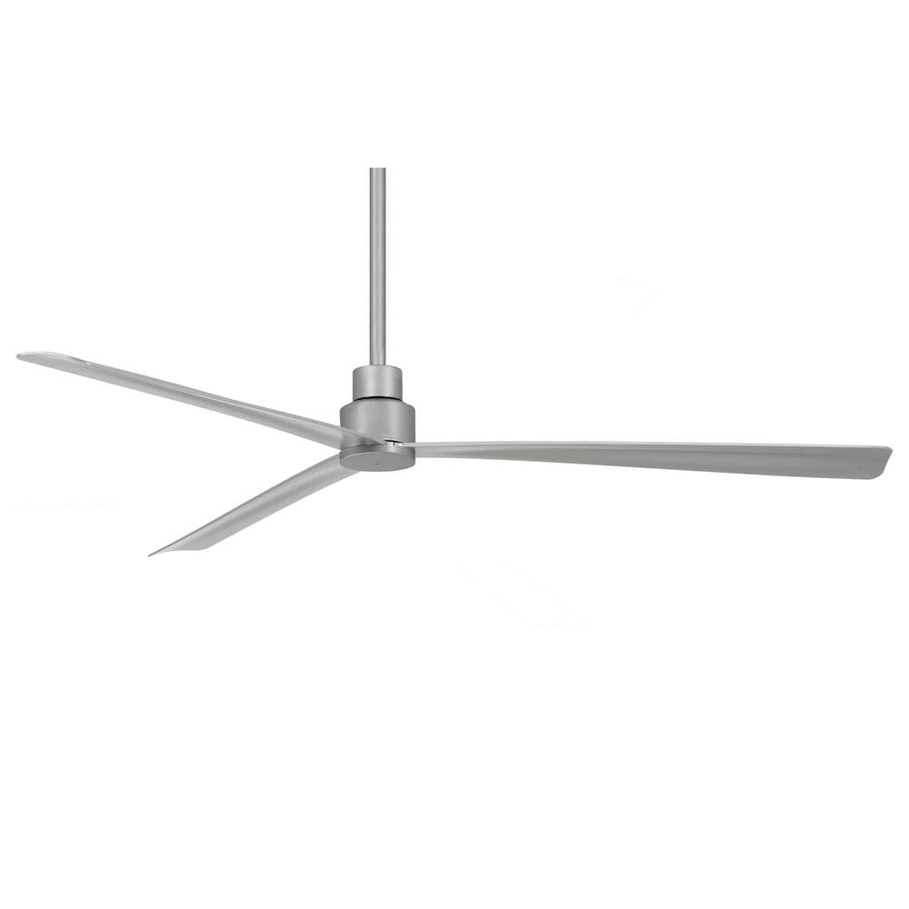 Minka-Aire Simple 65" Indoor/Outdoor Ceiling Fan in Silver, , large