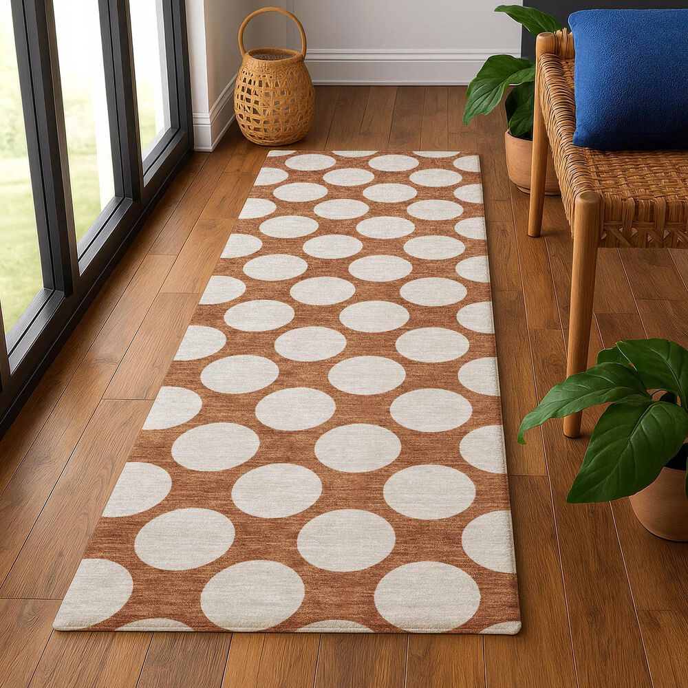 Dalyn Rug Company The Reserve TR13 Paprika 2&#39;3&quot; x 7&#39;6&quot; Indoor/Outdoor Runner, , large