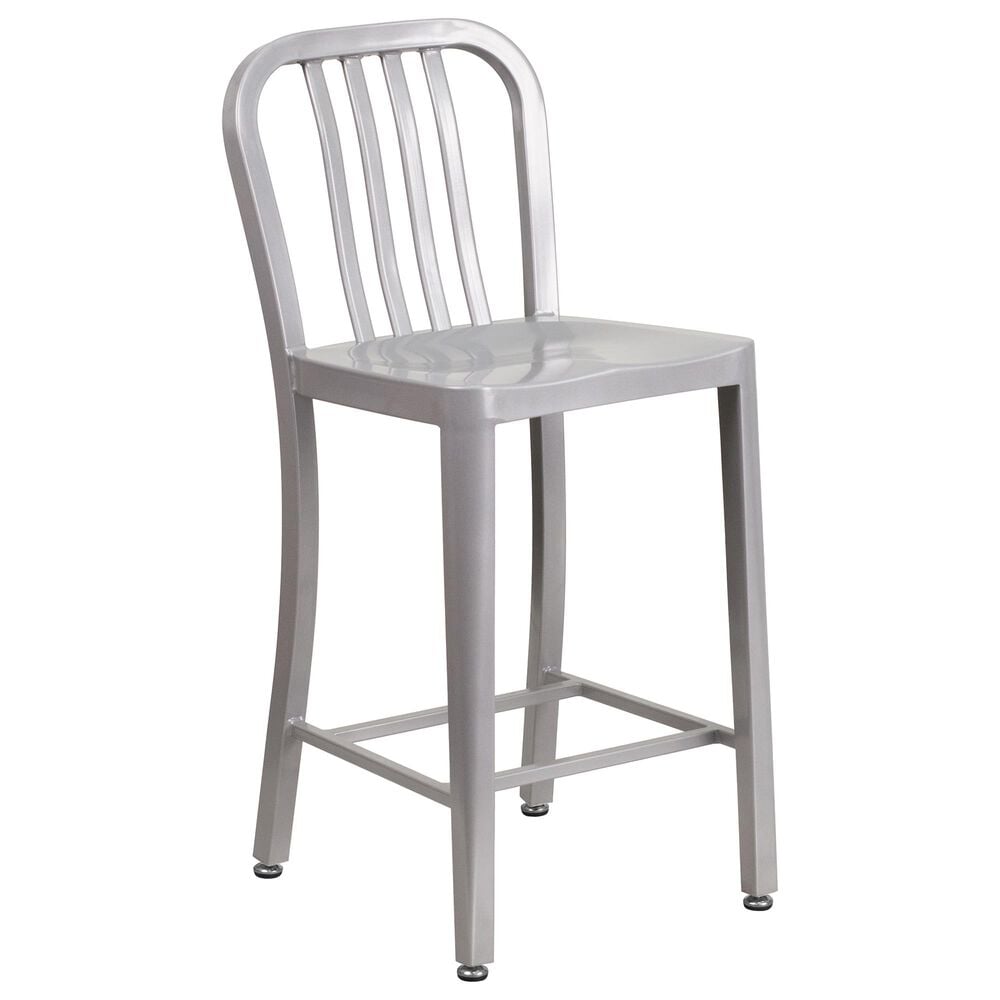 Flash Furniture 24" Counter Stool in Gray, , large
