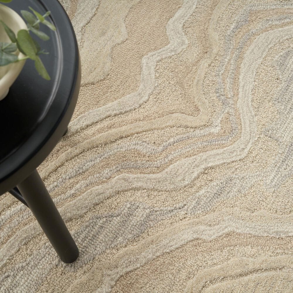 Nourison Graceful 7&#39;9&quot; x 9&#39;9&quot; Beige Area Rug, , large