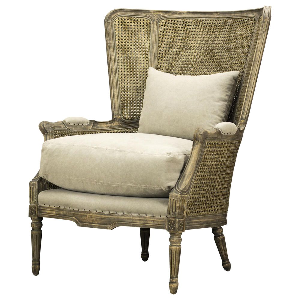 Vintage Furnishings Amelia Chair in Windfield Natural, , large