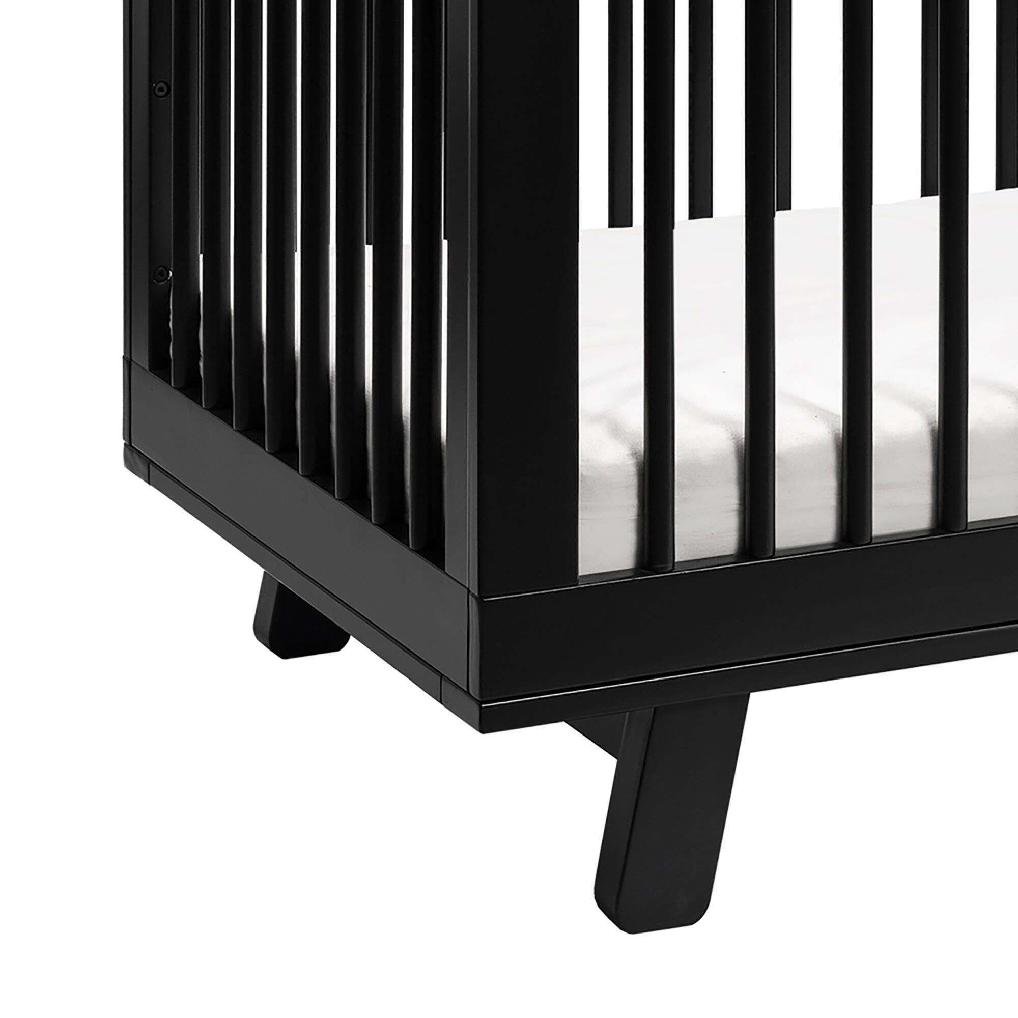 Babyletto Hudson 3 In 1 Convertible Crib in Black NFM