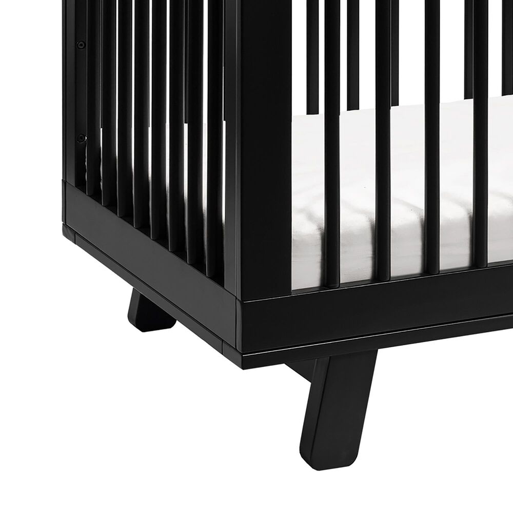 Babyletto Hudson 3-In-1 Convertible Crib in Black, , large