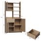 GARVEE 71" Kitchen Pantry Cabinet in Natural, , large