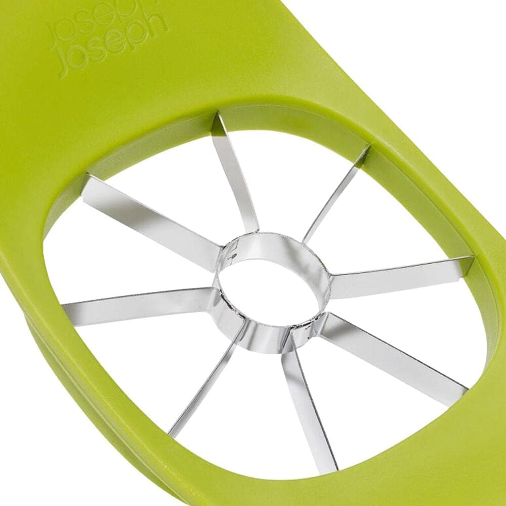 Joseph Joseph Nest Press 2-in-1 Apple Corer and Potato Cutter in White and Green, , large