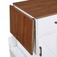 HOMLUX 39" Outdoor Kitchen Island in White, , large