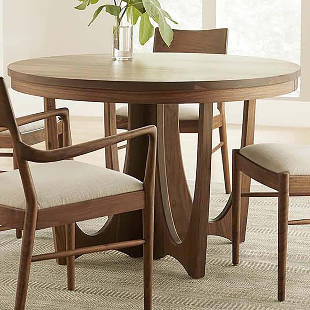 Stickley Furniture Walnut Grove Round Dining Table in Walnut, , large