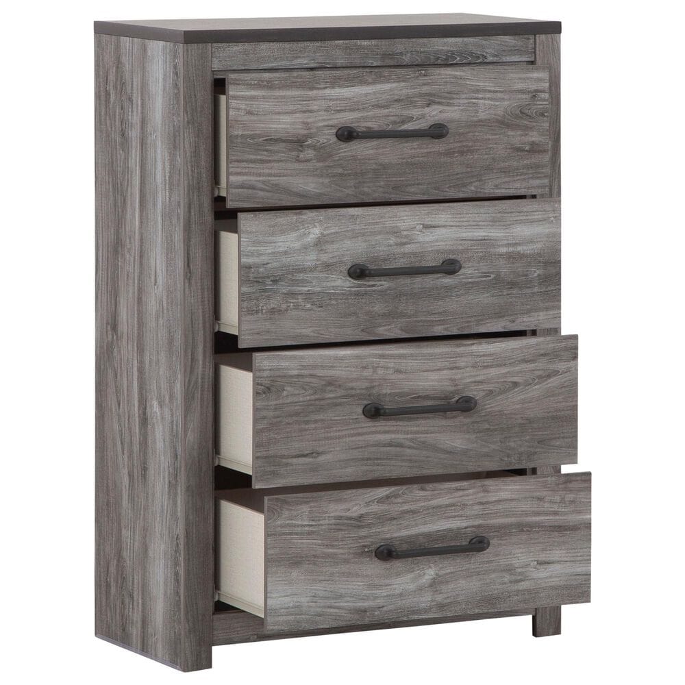 Ashley Bronyan 5-Piece King Bedroom Set in Dark Gray, , large