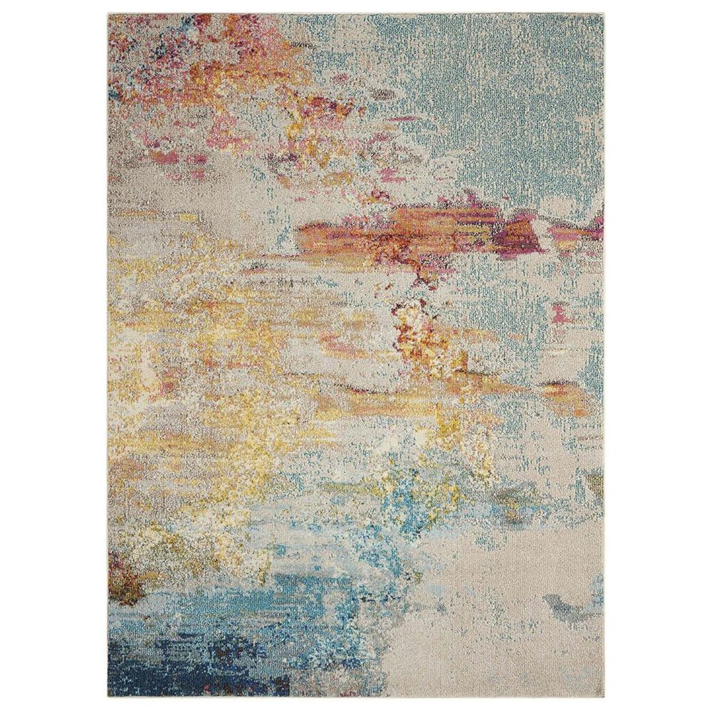 Nourison Celestial CES02 2"2" x 3"9" Sealife Area Rug, , large