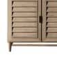 James Martin Vanities Portland 60" Single Bathroom Vanity in Whitewashed Walnut with 3 cm Parisien Bleu Quartz Top and Rectangular Sink, , large