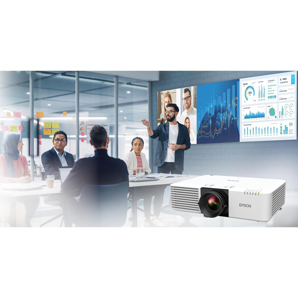 Epson PowerLite L530U Full HD Laser Projector in White, , large