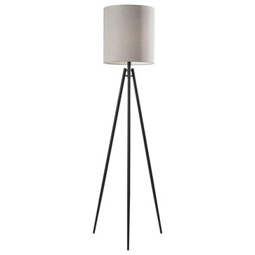 Adesso Glenwood Floor Lamp in Black, , large