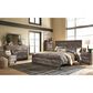 Ashley Wynnlow King Panel Bed in Gray, , large