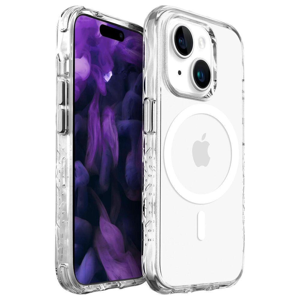 LAUT Crystal Matter X MagSafe Case for Apple iPhone 15/14/13 in Crystal, , large