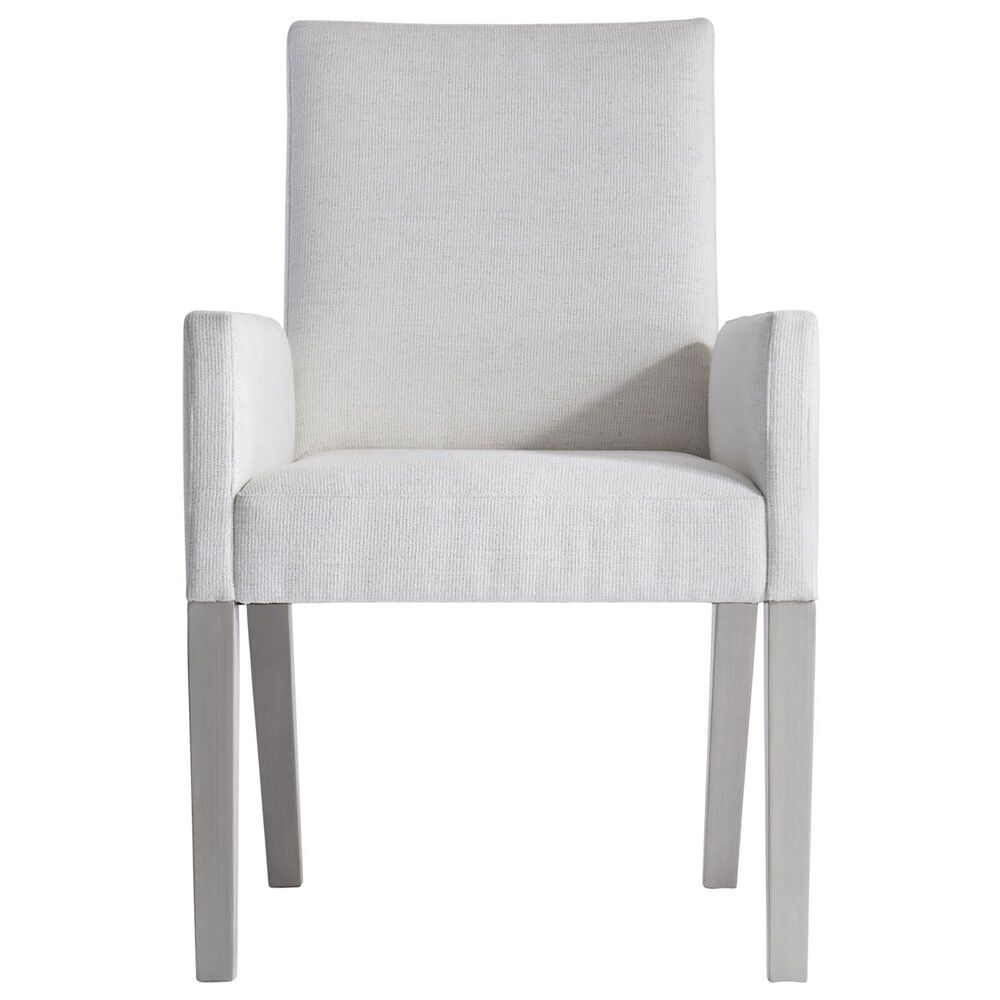 Bernhardt Stratum Dining Upholstered Arm Chair in Mist, , large