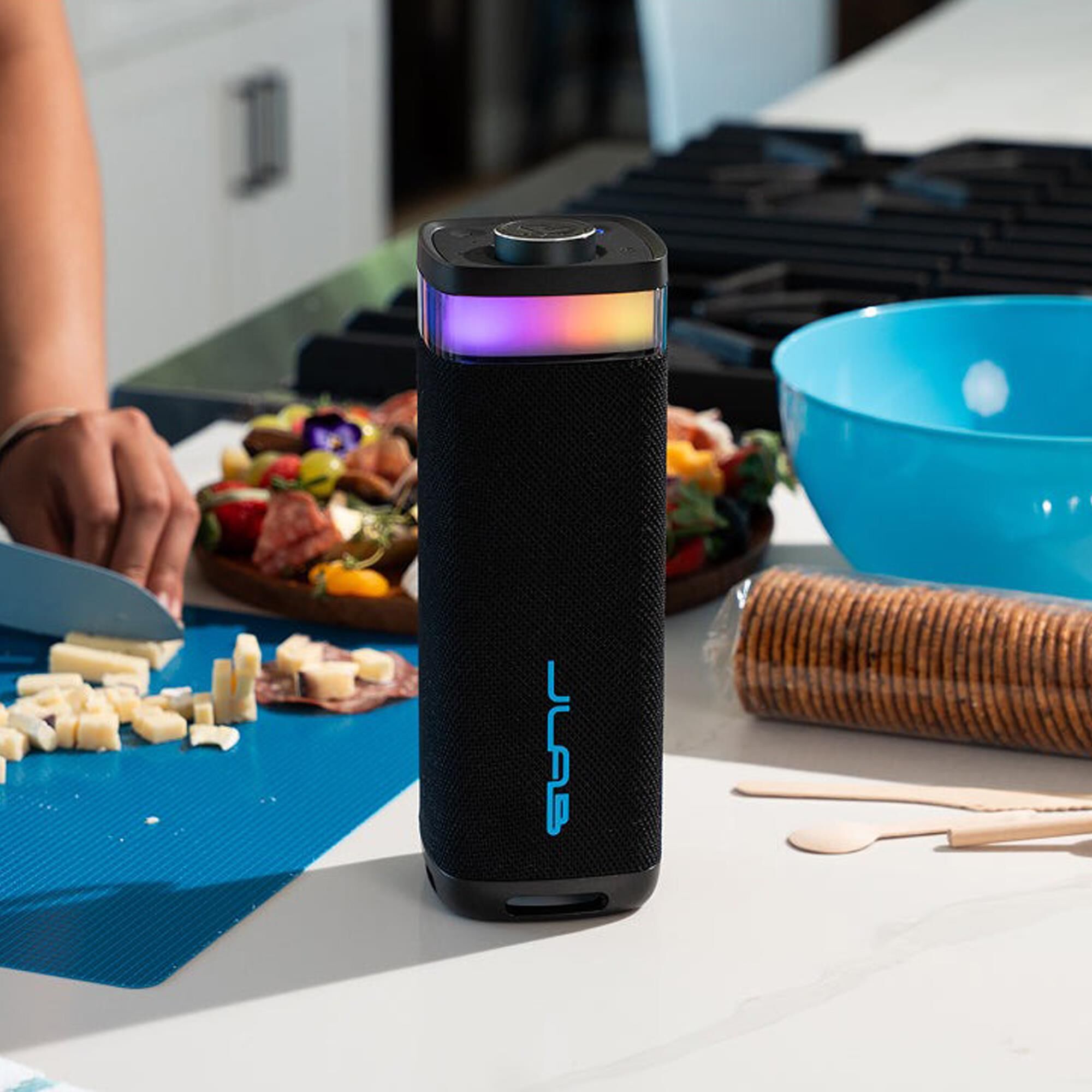 JLab JBuds Party Portable Bluetooth Speaker in Black