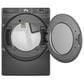 Whirlpool 5.0 Cu. Ft. Smart Front Load Washer and 7.4 Cu. Ft. Smart Gas Dryer Laundry Pair in Volcano Black, , large