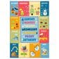 Safavieh Kids Playhouse KPH224M 3"3" x 5"3" Blue and Green Rug, , large