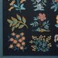 Rifle Paper Co. x Loloi Perennial Wildflower 2"5" x 3"11" Black Area Rug, , large