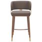 Zuo Modern Brew Barstool in Brown & Walnut, , large