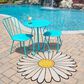 Momeni Cucina 3" Round Ivory Area Rug, , large