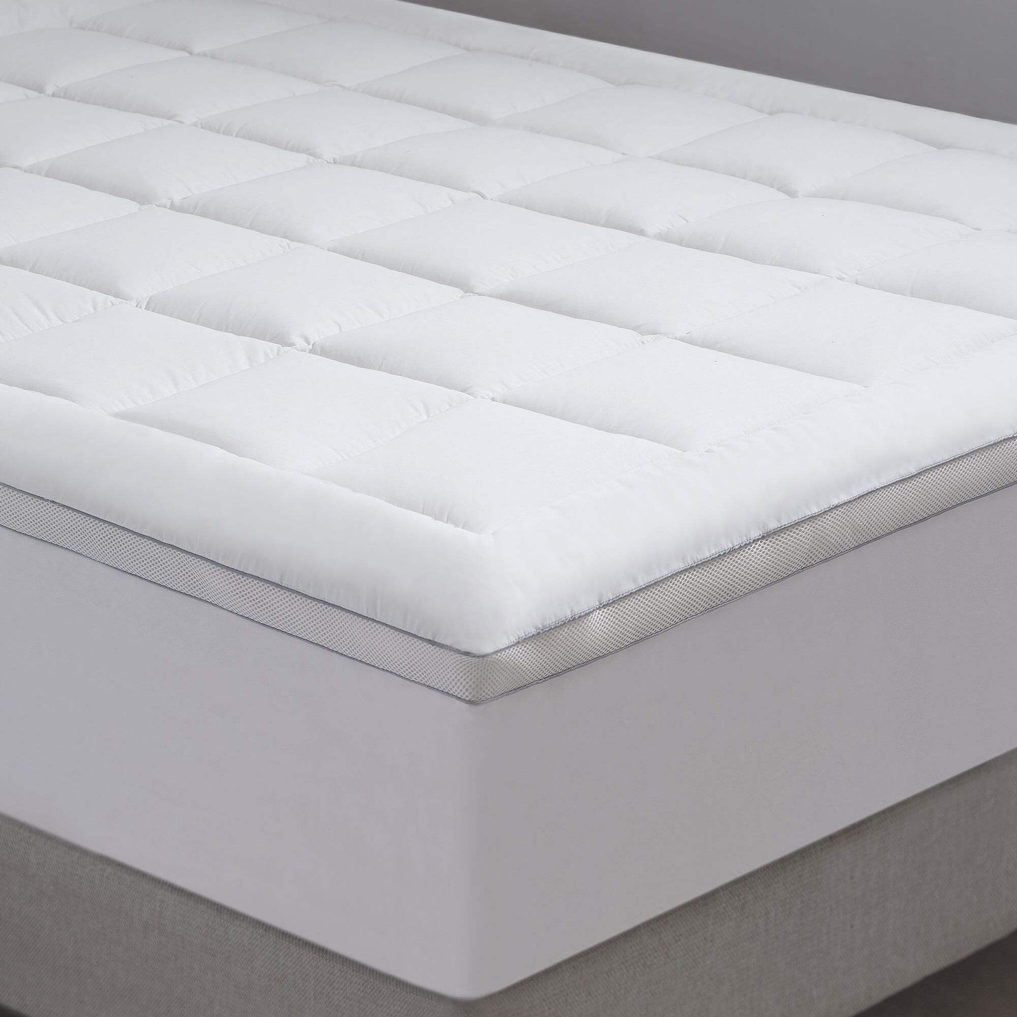 Allied Home Powernap Twin XL Plush Down Alternative Mattress Pad