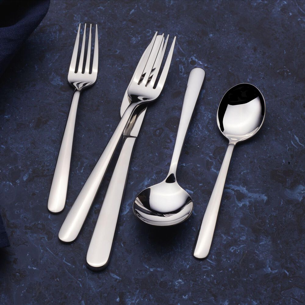 Lifetime Brands Parsons 20-Piece Flatware Set in Stainless Steel, Service for 4, , large
