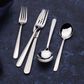 Lifetime Brands Parsons 20-Piece Flatware Set in Stainless Steel, Service for 4, , large