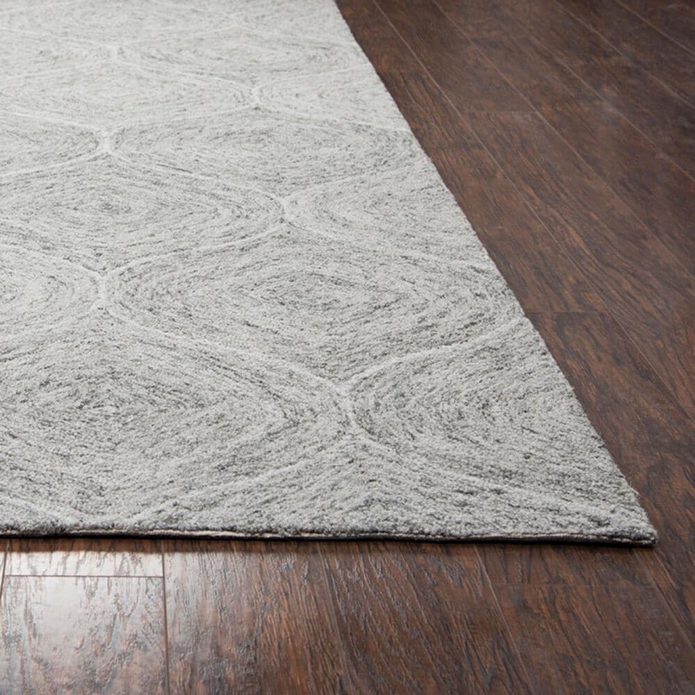 RIZZY Brindleton 3&#39; x 5&#39; Gray Area Rug, , large