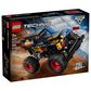 LEGO Technic Monster Jam Grave Digger Fire and Ice Pull-Back Building Set, , large